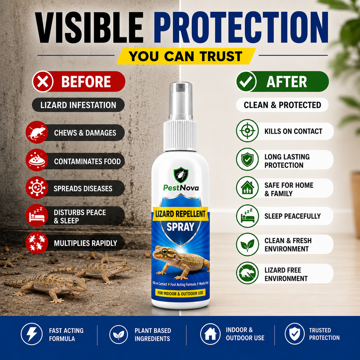 Pest Nova - Lizard Spray