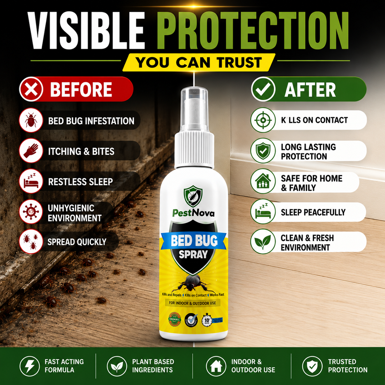 Pest Nova - Bed Bug Spray