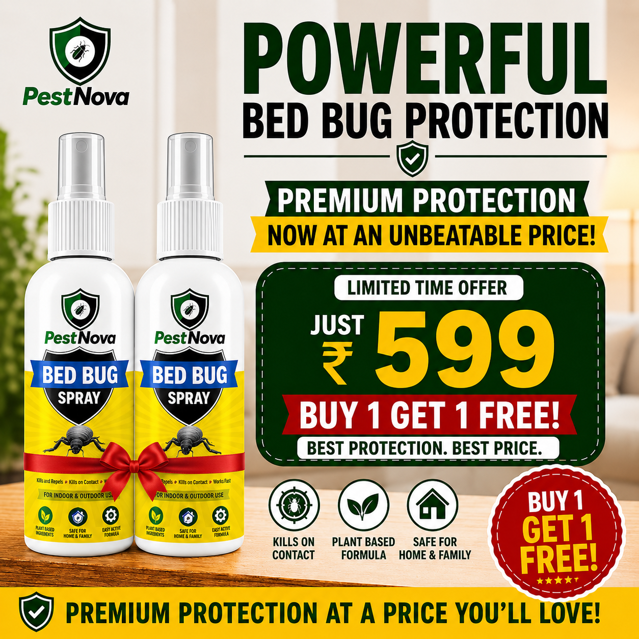 Pest Nova - Bed Bug Spray