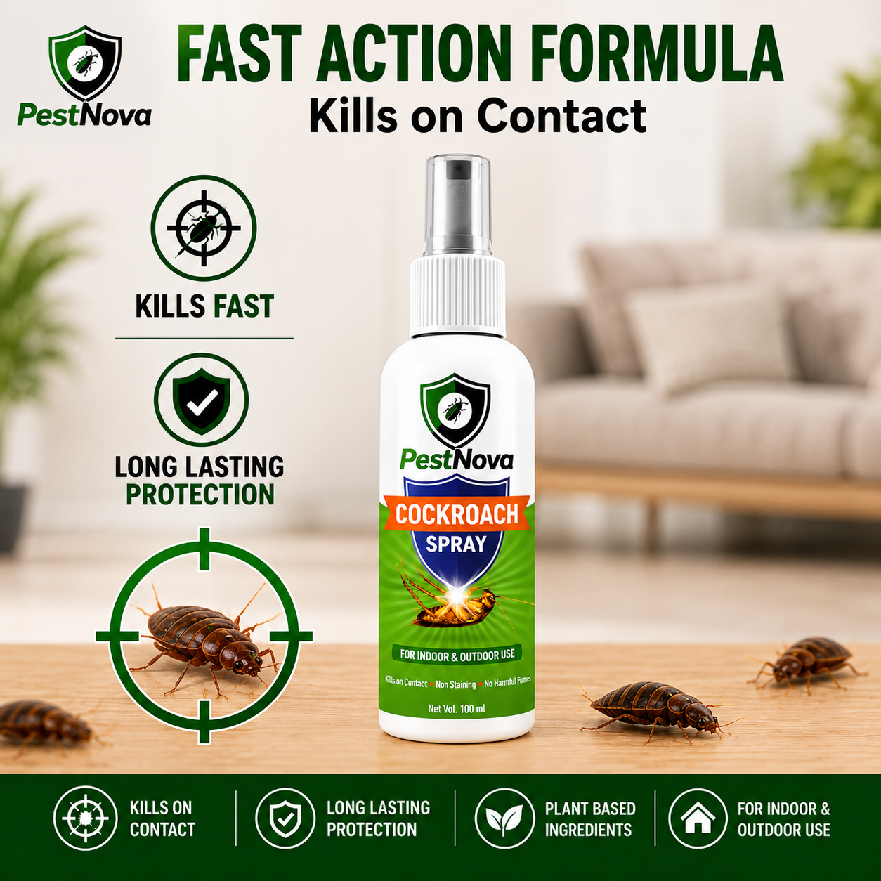 Pest Nova - Cockroach Spray